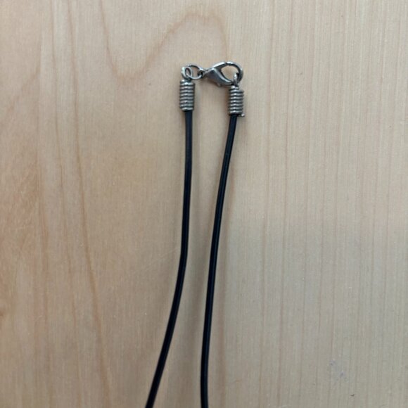 Turtle Necklace - Silver Turtle - Black & Silver Beads - Turtle Jewelry - Hawaii - Picture 3 of 3